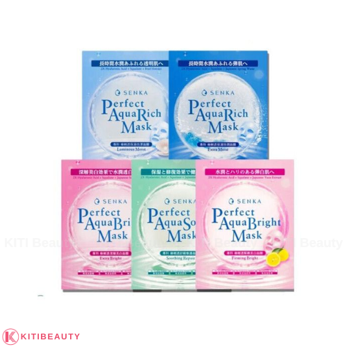 Mặt Nạ Senka Perfect Aqua Mask 21g